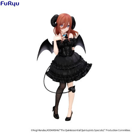 「預購」FuRyu景品 五等分的新娘 BiCute Dark公仔 中野三玖 中野三玖,五等分的新娘,FuRyu,BiCute Dark,景品公仔,哥德風,動漫收藏,桌面擺飾,限定公仔,新手玩具村