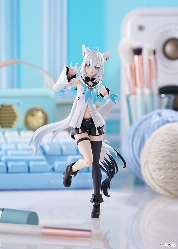 「10月27號結單」Max Factory actory  figma hololive 白上吹雪 可動完成品 hololive,白上吹雪,figma,Max Factory,可動公仔,完成品,VTuber,黏土人,動漫周邊,收藏,預購