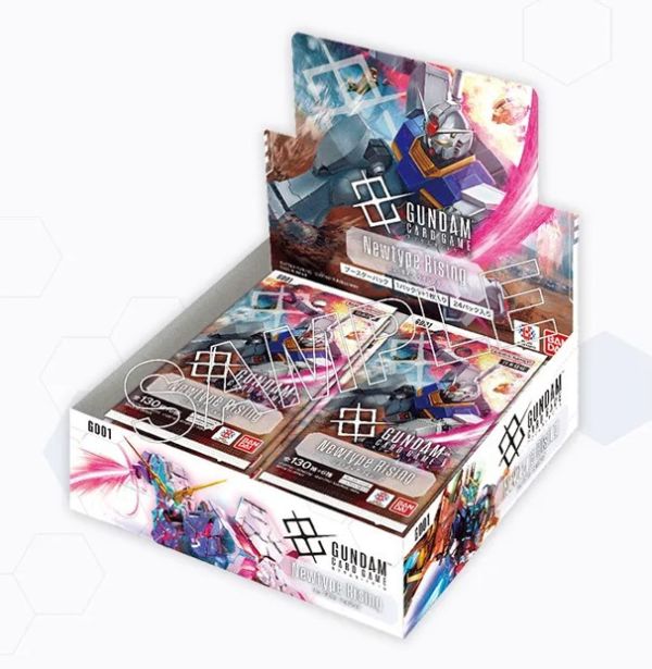 「8月25號結單」萬代 鋼彈卡牌遊戲 補充包 新人類崛起 Newtype Rising (日文版) 萬代,鋼彈卡牌遊戲,新人類崛起,Newtype Rising,鋼彈卡牌,補充包,對戰卡,集換式卡牌,鋼彈模型,卡牌收藏