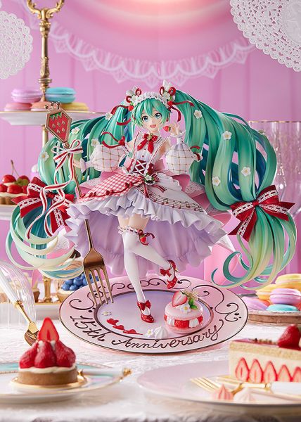 「9月01號結單」GSC 1/7 初音未來 15th Anniversary Ver 初音未來公仔,初音15週年,GSC模型,1/7比例模型,紀念版本模型,Miku模型收藏,初音Miku模型,日本動漫公仔,初音收藏推薦,新手玩具村