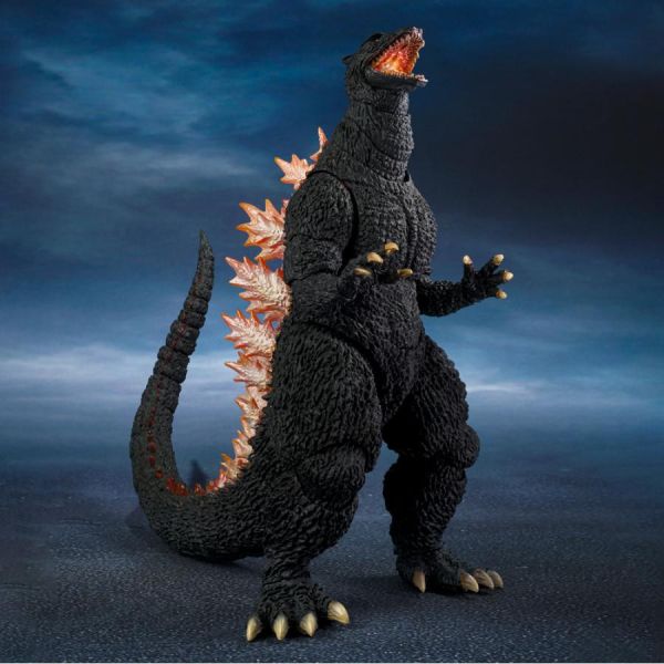 「12月02號結單」萬代 S.H.MonsterArts 哥吉拉 (2004) 放射熱線Ver. VS 新·轟天號 萬代,S.H.MonsterArts,哥吉拉2004,放射熱線,新轟天號,哥吉拉模型,怪獸公仔,特攝收藏,公仔預購,怪獸之王