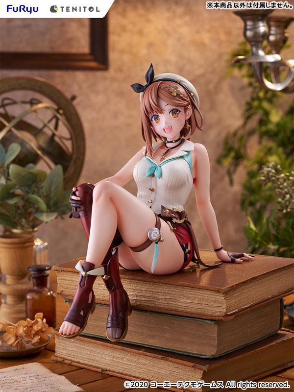 「09月08號結單」 Furyu TENITOL 萊莎的鍊金工房2 萊莎琳 斯托特 BIG 泡麵蓋公仔 萊莎的鍊金工房2,萊莎琳斯托特,萊莎,TENITOL,Furyu,BIG泡麵蓋公仔,萊莎公仔,動漫模型,收藏公仔