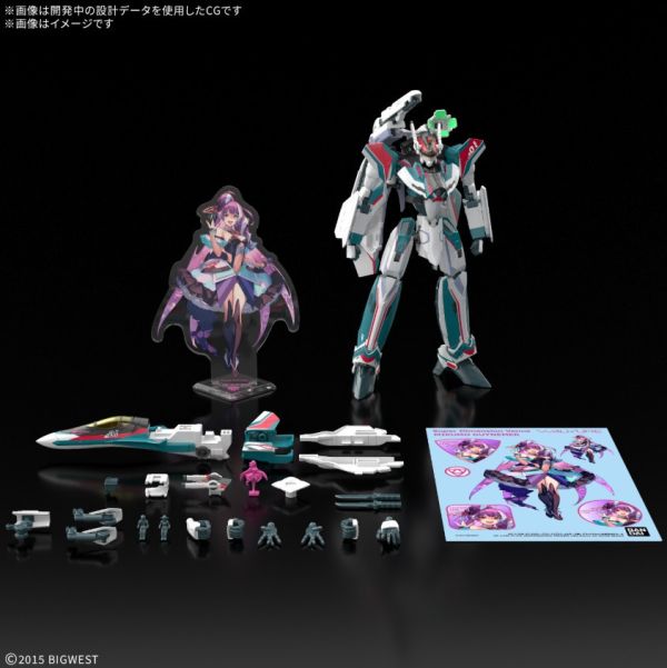 「09月10號結單」萬代模型 超時空要塞  HG 1/100 VF-31S 英雄式 阿拉德．梅塔斯座機 豪華套組 組裝模型 超時空要塞 模型, VF-31S 模型, 阿拉德梅塔斯 模型, 豪華套組 模型, HG 模型, 萬代 模型