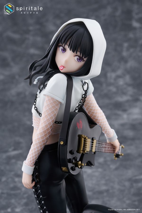 「8月25號結單」TAITO Lycoris Recoil 莉可麗絲 1/7 井之上瀧奈 樂團ver 井之上瀧奈公仔,莉可麗絲模型,Lycoris Recoil公仔,TAITO模型,樂團Ver,1/7比例模型,日本動漫模型,瀧奈樂團版,女角收藏推薦,新手玩具村