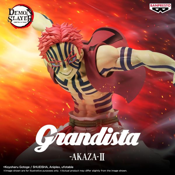 「06月04號結單」萬代 景品 代理版 鬼滅之刃 Grandista 猗窩座Ⅱ 鬼滅之刃,猗窩座,猗窩座公仔,Grandista,上弦之參,萬代景品,鬼滅公仔,代理版公仔,動漫景品