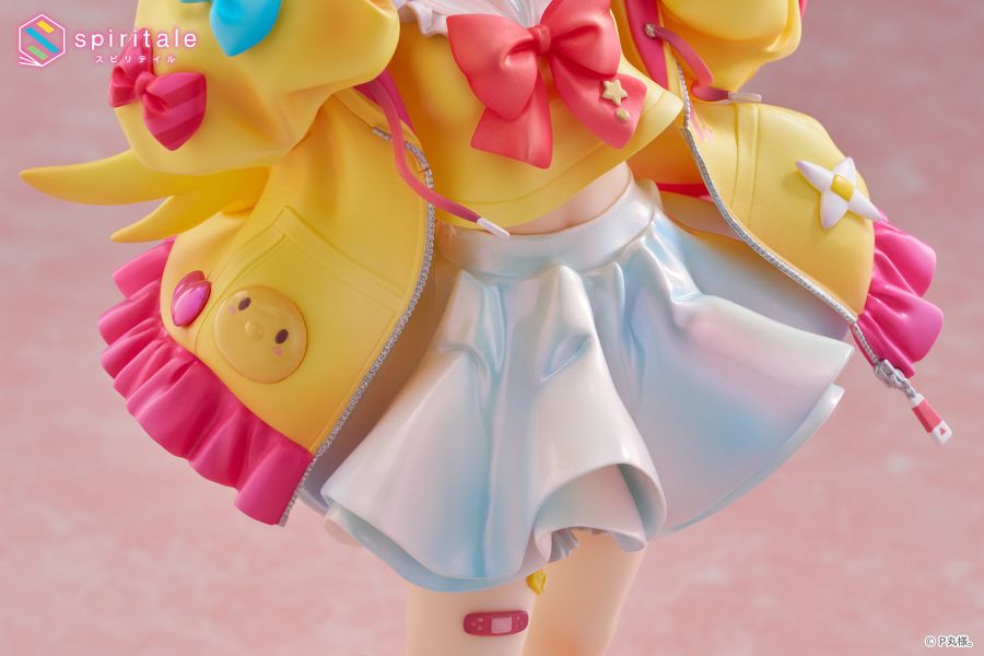 「11月17號結單」TAITO 代理版 Spiritale Vtuber P丸 P丸樣 1/7 PVC完成品 P丸樣,Spiritale,TAITO,1/7完成品,PVC公仔,Vtuber公仔,收藏模型,日本Vtuber,代理版,日系公仔