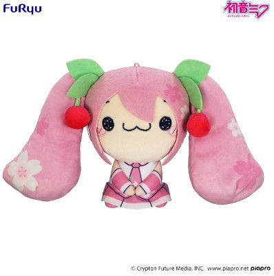 「12月30號結單」FuRyu景品 初音未來 MOCHIPICO絨毛 櫻未來 A FuRyu,初音未來,櫻未來,MOCHIPICO,絨毛玩偶,布偶,初音周邊,可愛布偶,收藏玩偶,動漫周邊