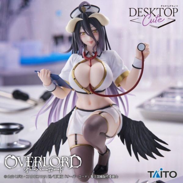 「現貨」 TAITO景品 Desktop Cute Overlord 雅兒貝德 護士Ver. Overlord,雅兒貝德,Desktop Cute,TAITO景品,護士Ver,動漫公仔,景品公仔,角色公仔