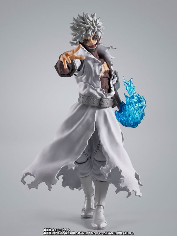 「7月8號結單」S.H.F 我的英雄學院 荼毘 我的英雄學院,荼毘,SHFiguarts,反派角色,英雄學院公仔,可動模型,火焰特效,動漫模型,BANDAI,新手玩具村