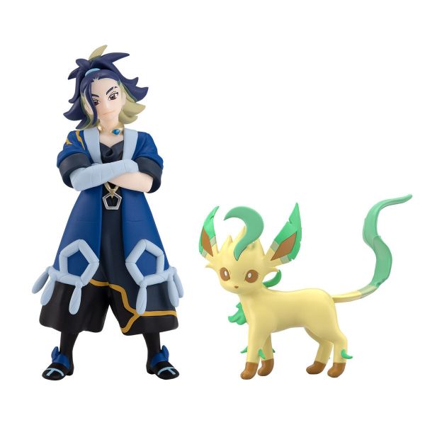 「9月02號結單」Pokémon精靈寶可夢 洗翠地區 剛石＆葉伊布 剛石公仔,葉伊布模型,精靈寶可夢,寶可夢阿爾宙斯,洗翠地區角色,Pokémon模型,進化系寶可夢,寶可夢公仔,日本寶可夢,新手玩具村