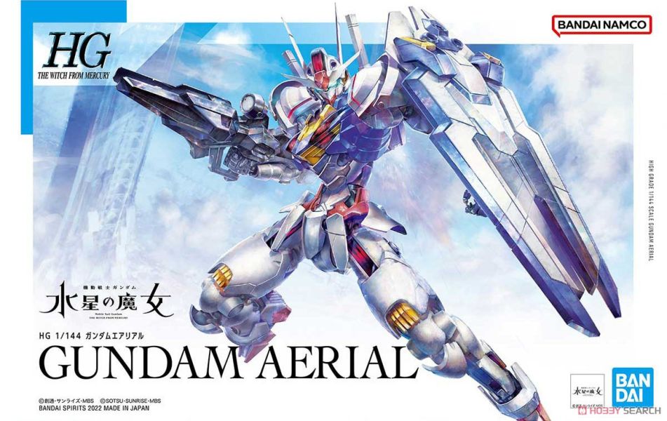 「9月10號結單」萬代 組裝模型 HG 水星的魔女  1/144 風靈鋼彈 BANDAI, 萬代, HG, 水星的魔女, 風靈鋼彈, Aerial, Gundam, 高達模型, 1/144模型, 組裝模型, Gunpla