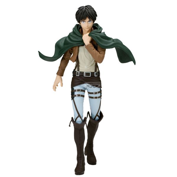 「預購」進擊的巨人 Grandista 艾連·葉卡 進擊的巨人,艾連葉卡,Grandista,BANPRESTO,景品公仔,大尺寸模型,動漫收藏,新手玩具村