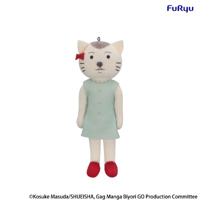 「04月08號結單」Furyu 景品 搞笑漫畫日和GO 迷你絨毛 喵美醬 喵美醬公仔,搞笑漫畫日和公仔,絨毛公仔,迷你玩偶,可愛公仔,FuRyu景品,動漫周邊,療癒公仔