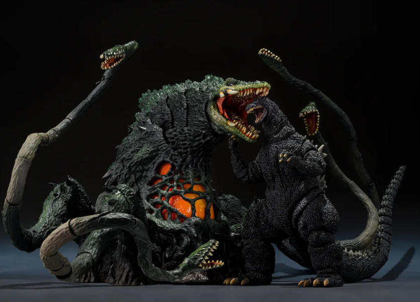 「07月06號結單」萬代 S.H.MonsterArts 哥吉拉 碧奧蘭蒂 若狹灣決戰 Ver. 哥吉拉,碧奧蘭蒂,若狹灣決戰Ver,S.H.MonsterArts,萬代,怪獸模型,哥吉拉公仔,收藏模型,完成品