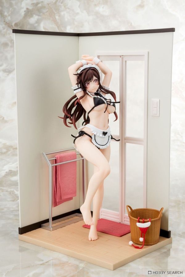「11月10號結單」Hakoiri-musume 出租女友 1/6 水原千鶴 女僕比基尼變身模型 Hakoiri-musume,出租女友,水原千鶴,1/6比例,女僕比基尼,模型公仔,收藏雕像,正版授權,動漫周邊,預購模型,性感公仔