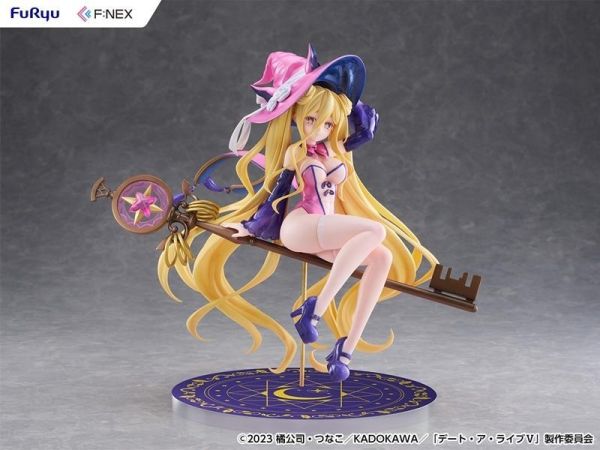 「06月23號結單」F:NEX - 約會大作戰 V 星宮六喰 女巫 約會大作戰公仔,星宮六喰公仔,女巫Ver公仔,F:NEX公仔,PVC完成品,動漫公仔,模型收藏,公仔預購