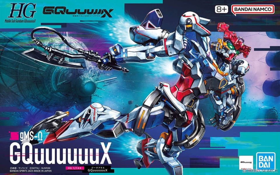 「9月10號結單」萬代 組裝模型 HG 機動戰士鋼彈GQuuuuuuX  1/144 GQuuuuuuX BANDAI, 萬代, HG, GQuuuuuuX, 機動戰士鋼彈, Gundam, 高達模型, 1/144模型, 組裝模型, Gunpla