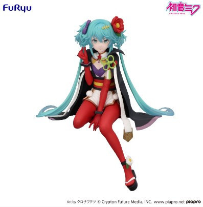 「11月04號結單」Furyu景品  初音未來 泡麵蓋公仔 花仙子 山茶花 Furyu,景品,初音未來,泡麵蓋公仔,花仙子,山茶花,公仔,收藏,正版,新手玩具村