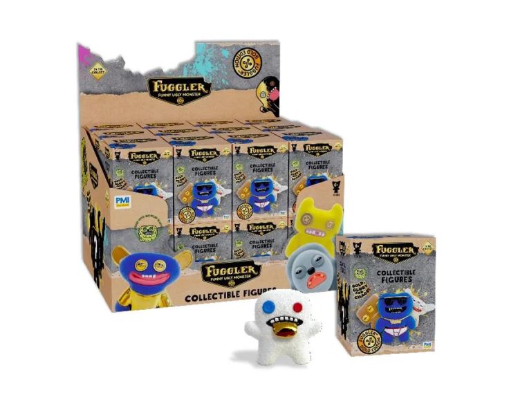 「現貨」FUGGLER 放克牙寶S3-金派系列 放克牙寶S3,Fuggler金派系列,搞怪怪獸公仔,潮玩收藏,英國潮玩,Fuggler限定版,潮流玩具推薦,搞笑玩偶,原創怪獸玩具,新手玩具村