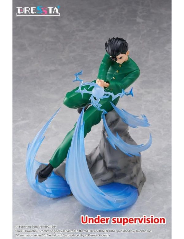 「07月20號結單」TAITO 幽遊白書 DRESSTA Statue Figure - 浦飯幽助 PVC完成品 幽遊白書,浦飯幽助,DRESSTA Statue Figure,TAITO,PVC完成品,浦飯幽助公仔,動漫模型,角色模型,收藏公仔