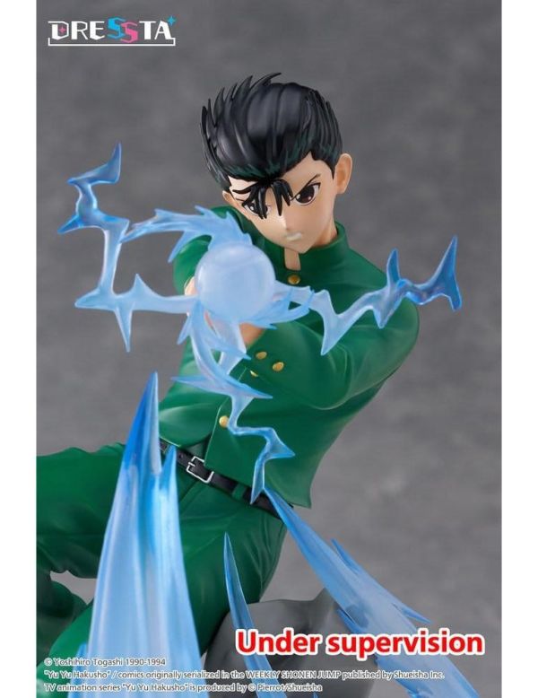 「07月20號結單」TAITO 幽遊白書 DRESSTA Statue Figure - 浦飯幽助 PVC完成品 幽遊白書,浦飯幽助,DRESSTA Statue Figure,TAITO,PVC完成品,浦飯幽助公仔,動漫模型,角色模型,收藏公仔