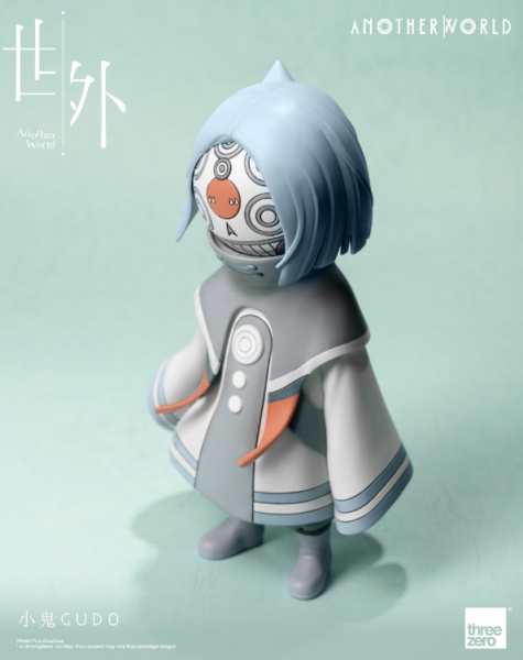 「04月07號結單」3A  世外 小鬼 Gudo 3A,世外小鬼,Gudo,可動公仔,藝術公仔,收藏公仔,設計師玩具,模型收藏