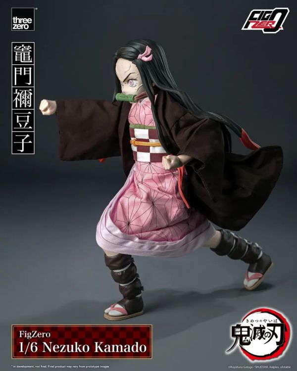 「10月28號結單」3A FigZero 1/6 鬼滅之刃 竈門禰豆子 3A,FigZero,鬼滅之刃,竈門禰豆子,1/6 公仔,可動模型,收藏精品