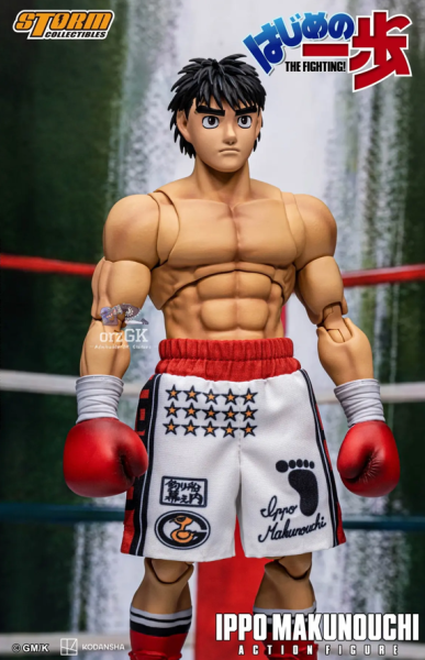 「04月23號結單」STORM 第一神拳 幕之內一步 可動公仔 幕之內一步公仔, 第一神拳模型, 可動公仔推薦, STORM公仔, 拳擊公仔, 動漫公仔收藏