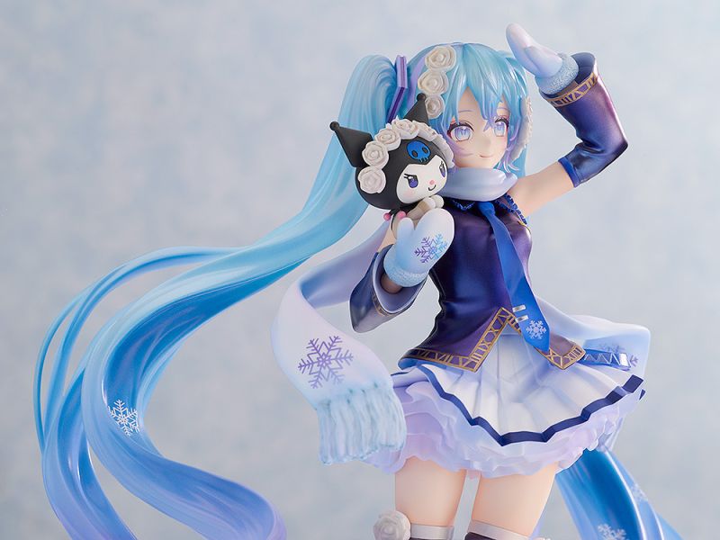 「12月1號結單」 Good Smile  Character Vocal系列01 初音未來 雪未來×酷洛米 1/7 PVC完成品 Good Smile,GSC,初音未來,雪未來,酷洛米,1/7比例,公仔,PVC,聯名,新手玩具村