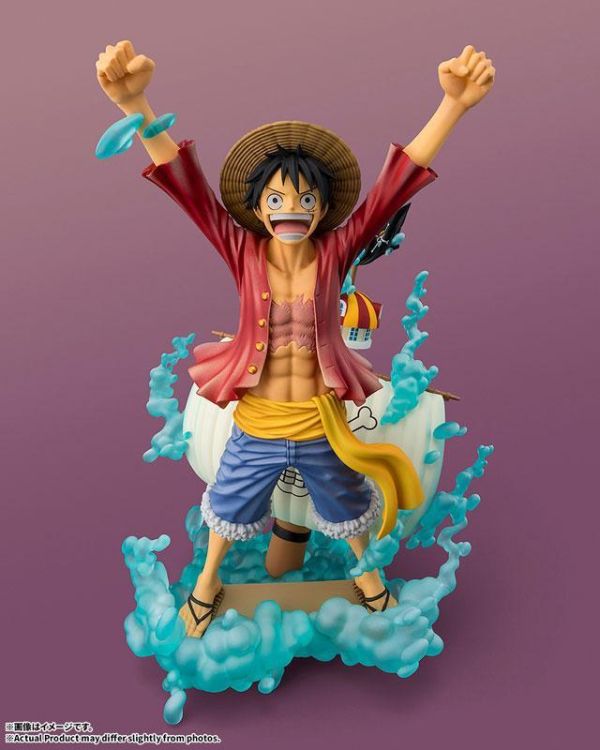 「07月08號結單」萬代 Figuarts ZERO [STARTune] 航海王 蒙其·D·魯夫-航向新世界- 航海王,蒙其D魯夫,魯夫,Figuarts ZERO,STARTune,航向新世界,ONE PIECE,萬代,收藏模型