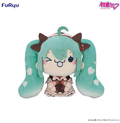 「11月04號結單」Furyu景品 初音未來×TIROL CHOCO MOCHIPICO絨毛 眨眼 ver. Furyu,景品,初音未來,TIROL CHOCO,MOCHIPICO,絨毛,眨眼ver,公仔,收藏,新手玩具村