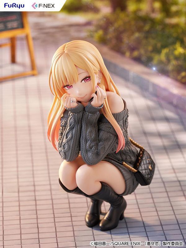 「07月10號結單」FuRyu F:NEX 戀上換裝娃娃 喜多川海夢 針織衫 Ver. 1/6 PVC 完成品 戀上換裝娃娃,喜多川海夢,針織衫Ver,1/6 PVC,F:NEX,FuRyu,PVC完成品,美少女模型,海夢公仔
