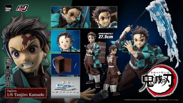 「9月01號結單」FigZero 1/6 鬼滅之刃  竈門炭治郎  可動完成品 鬼滅之刃,竈門炭治郎,FigZero,1/6可動公仔,threezero,炭治郎模型,高可動模型,鬼滅模型,新手玩具村