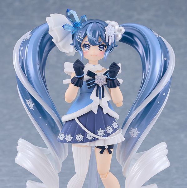 「11月10號結單」Good Smile  初音未來 雪未來 Crystal Snow Ver. figma 可動 初音未來,雪未來,Crystal Snow,figma,Good Smile,GSC,可動公仔,模型,完成品,Vocaloid,收藏,預購