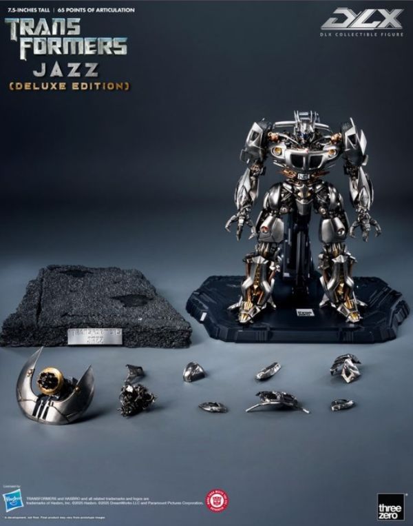 「10月22號結單」3A DLX 變形金剛 爵士 豪華版 3A, DLX, 變形金剛, Transformers, 爵士, 豪華版, 可動模型, 收藏公仔, 模型玩具, 機器人模型, 公仔收藏