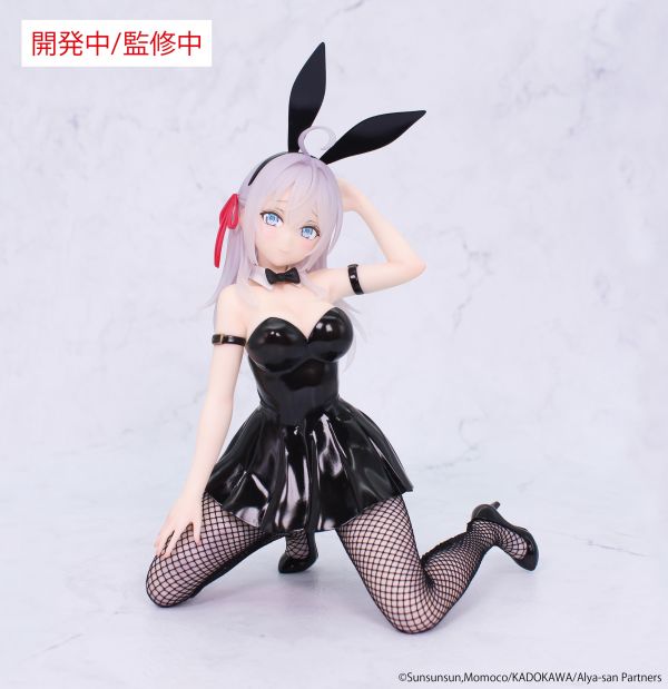 「預購」TAITO 不時輕聲地以俄語遮羞的鄰座艾莉同學 One-Seventh Carat Figure – 艾莉 兔女郎ver 不時輕聲地以俄語遮羞的鄰座艾莉同學,艾莉,兔女郎Ver,TAITO,景品公仔,動漫公仔,收藏模型,角色模型,兔女郎公仔