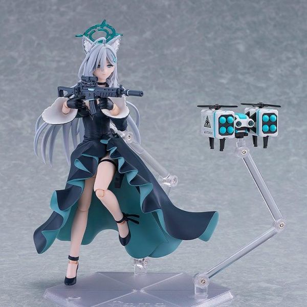 「07月27號結單」Good Smile 代理版 figma 蔚藍檔案 白子 TERROR 蔚藍檔案,白子 TERROR,Shiroko TERROR,figma,Good Smile,Blue Archive,可動公仔,代理版公仔,角色模型