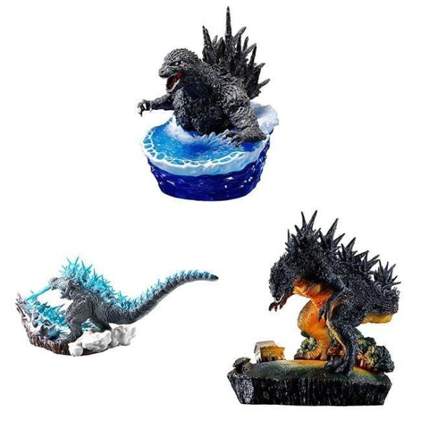 「05月05號結單」PetitramaEX 哥吉拉 1.0 從零開始到負1 套組(特典) 哥吉拉公仔,哥吉拉1.0,PetitramaEX,盒玩公仔,場景模型,萬代公仔,收藏模型,特典公仔
