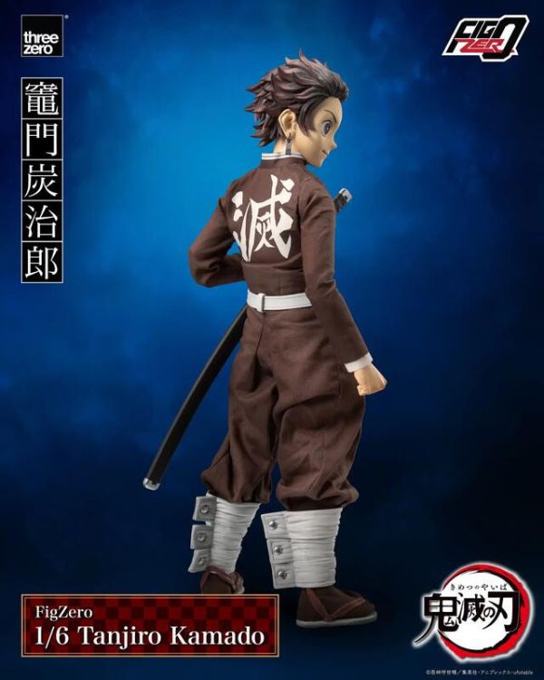 「9月01號結單」FigZero 1/6 鬼滅之刃  竈門炭治郎  可動完成品 鬼滅之刃,竈門炭治郎,FigZero,1/6可動公仔,threezero,炭治郎模型,高可動模型,鬼滅模型,新手玩具村