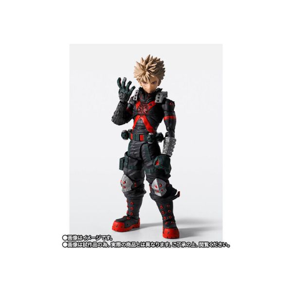 「暫停接單」萬代 S.H.F 我的英雄學院 爆豪勝己 -The Beginning 萬代,S.H.F,我的英雄學院,爆豪勝己,The Beginning,可動公仔,模型,收藏,正版,新手玩具村