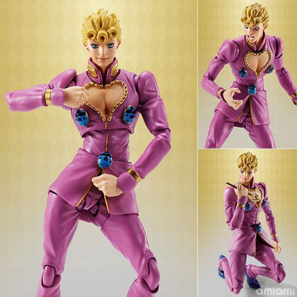 「05月11號結單」萬代 S.H.F JoJo的奇妙冒險第五部黃金之風 喬魯諾·喬巴拿 喬魯諾公仔,JoJo公仔,黃金之風公仔,SHF公仔,可動公仔,萬代公仔,動漫公仔,收藏公仔