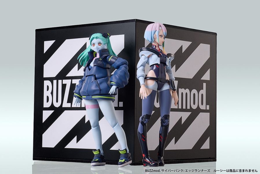 「11月17號結單」Aniplex BUZZmod.電馭叛客：邊緣行者 蕾貝卡 電馭叛客,邊緣行者,蕾貝卡,Aniplex,BUZZmod,可動公仔,完成品,模型,收藏,預購,動漫周邊