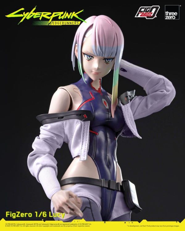 「9月23號結單」3A FigZero 1/6 電馭叛客：邊緣行者 露西 3A,FigZero,電馭叛客,邊緣行者,露西,1/6 公仔,可動模型,收藏精品