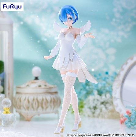 「9月17號結單」FuRyu Re:從零開始的異世界生活 BiCute Pure公仔 雷姆 小翅膀Ver Re從零開始的異世界生活 公仔, 雷姆 公仔, BiCute Pure 公仔, FuRyu 公仔, Re零 景品, 雷姆 小翅膀