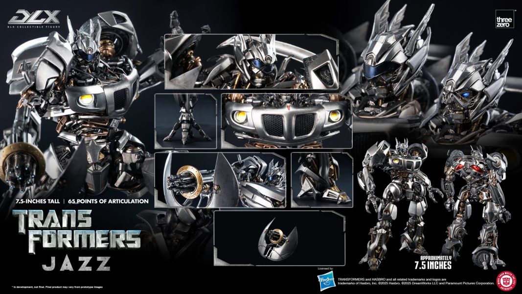 「10月22號結單」3A DLX 變形金剛 爵士 3A, DLX, 變形金剛, Transformers, 爵士, 可動模型, 收藏公仔, 模型玩具, 機器人模型, 公仔收藏