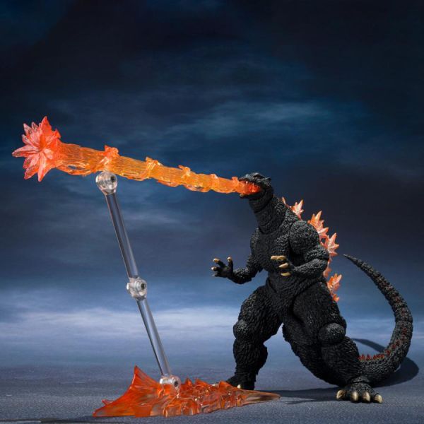 「12月02號結單」萬代 S.H.MonsterArts 哥吉拉 (2004) 放射熱線Ver. VS 新·轟天號 萬代,S.H.MonsterArts,哥吉拉2004,放射熱線,新轟天號,哥吉拉模型,怪獸公仔,特攝收藏,公仔預購,怪獸之王