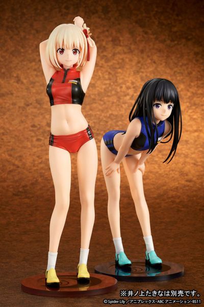 「10月29號結單」QuesQ 1/7  莉可麗絲 錦木千束 運動服(完成品) QuesQ,莉可麗絲,錦木千束,運動服,1/7,公仔,完成品,收藏模型