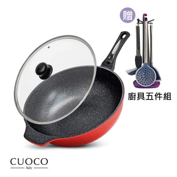 義大利CUOCO鈦晶岩大寶鍋富貴限定版 義大利CUOCO鈦晶岩大寶鍋富貴限定版