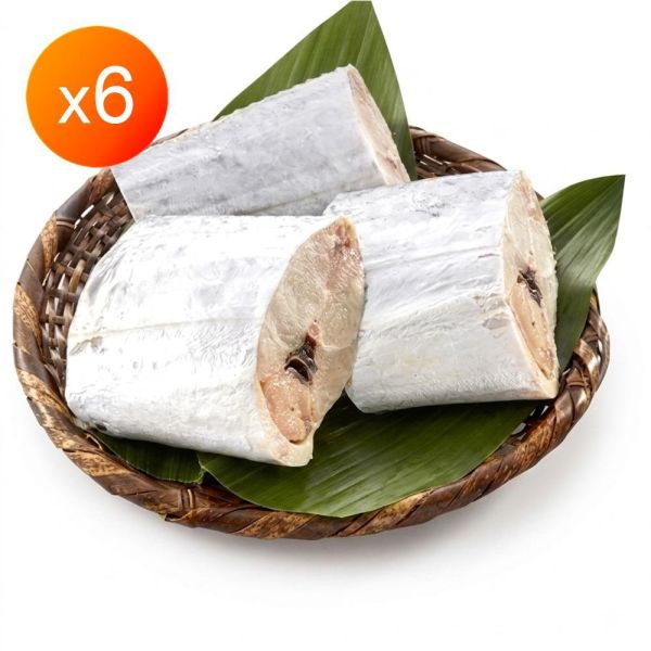 蓁食家台灣鮮凍厚切白帶魚塊＿6包/組 蓁食家台灣鮮凍厚切白帶魚塊＿6包/組