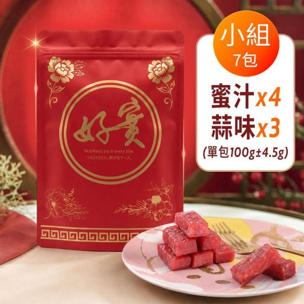 好實老師傅手作金厚肉乾_7包/組 好實老師傅手作金厚肉乾_7包/組